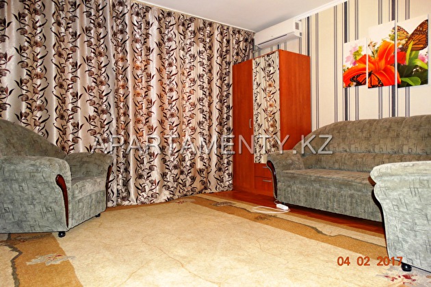 1-room apartment for rent, ul. Kuishi Dina d. 12
