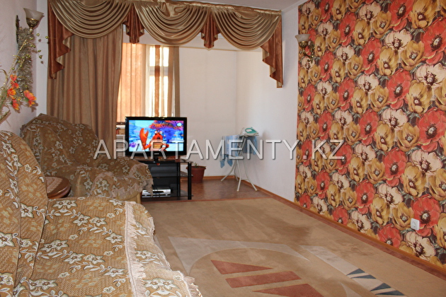 2-roomed apartment by the day in Aktau