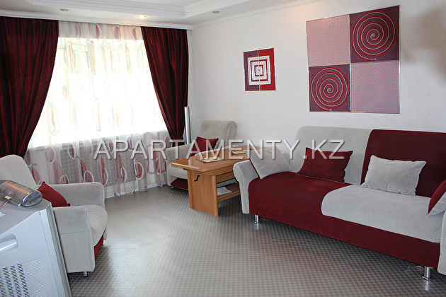 2-room apartment for a day, Karaganda