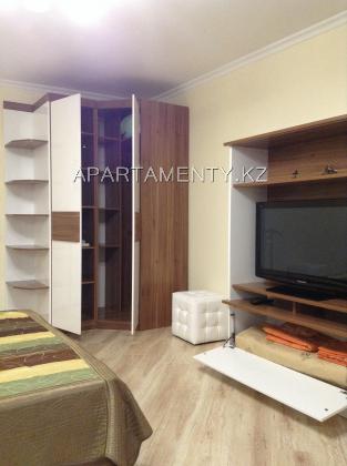 One room apartment for daily rent in Almaty