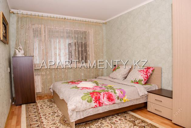 2-room apartment for daily rent, Karaganda