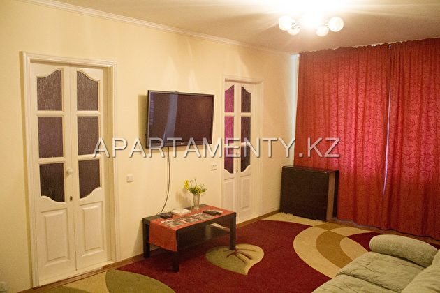 three-room apartment in the center of Uralsk