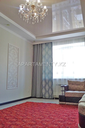 The apartment is in the center of Aktobe, rent
