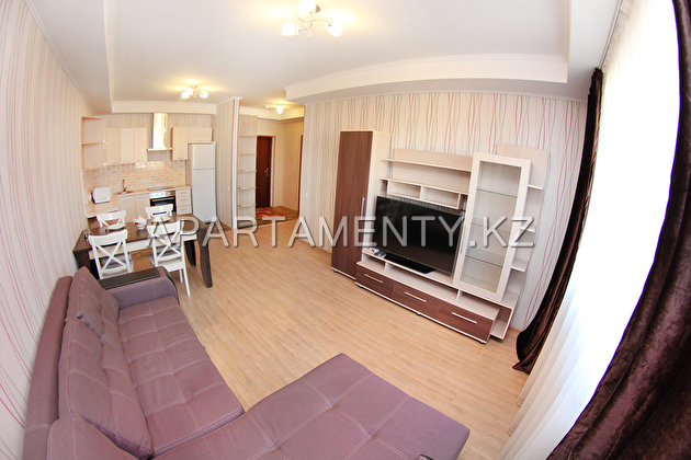 One-bedroom apartment for daily rent in Mirny