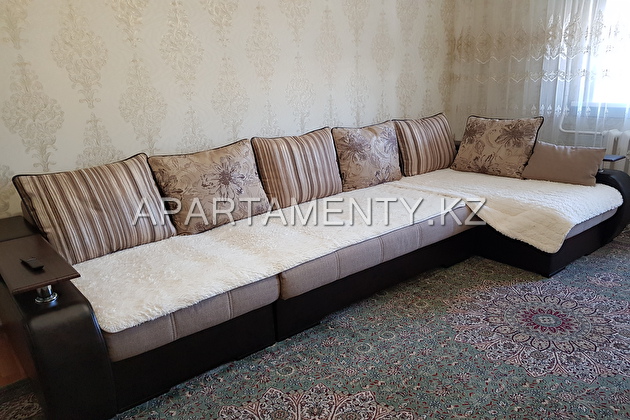 3-roomed apartment by the day in Astana