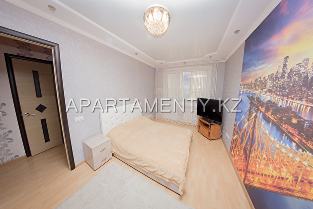 1-room apartment for a day, Bostandyk street 27