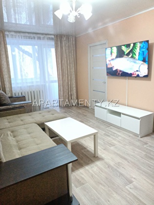 3-room apartment for a day in Karaganda