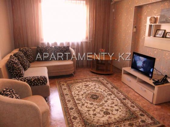 2-room apartment for daily rent, mkr.Sary Arka