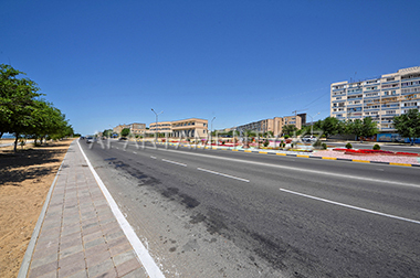 Aktau city in Kazakhstan