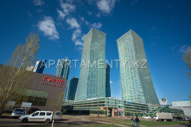 Exhibition center "Korme" and "Nothern Lights" apartments in Astana