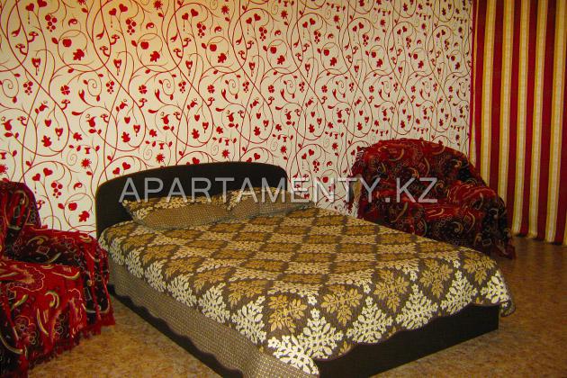 2-room apartment for daily rent in Karaganda