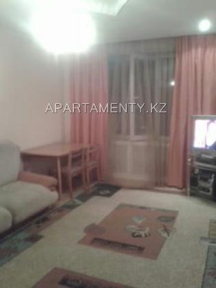 2-room apartment for daily rent in Kostanay