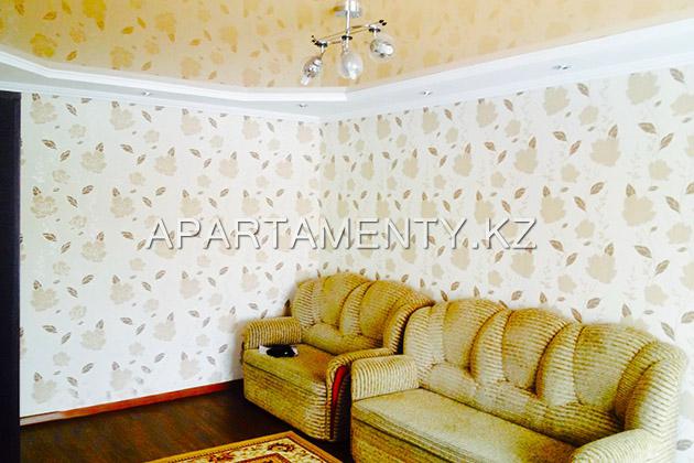 2-room apartment for daily rent in Karaganda