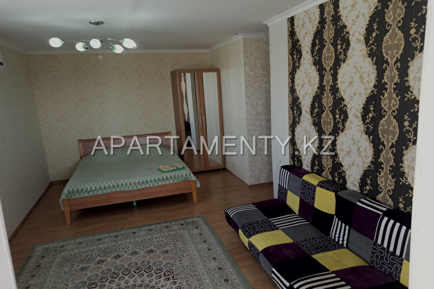 1-room apartment for daily rent in Aktau