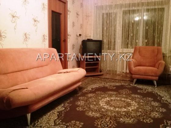 2-room apartment for daily rent in Karaganda