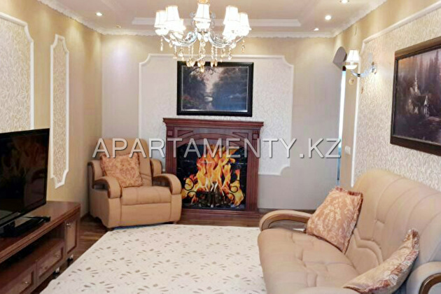 2-room apartment for daily rent in Shymkent