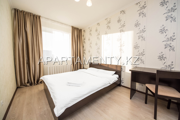 Compact 3-room apartment for daily rent