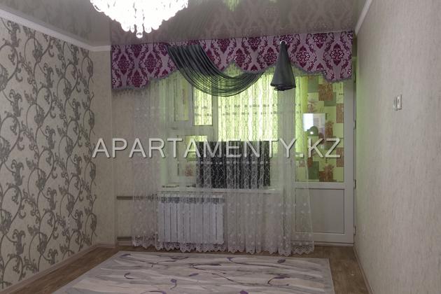 2-room apartment for daily rent in Aktau