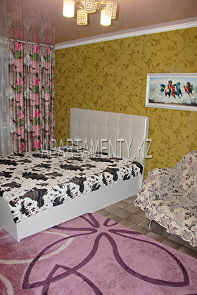 1-room apartment for daily rent in Pavlodar