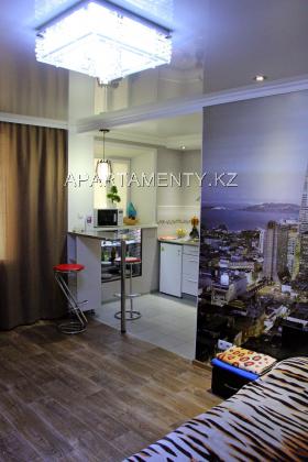 Modern studio apartment  in Hi-Tech style