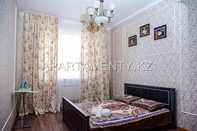 2-room apartment for daily rent in Aktobe