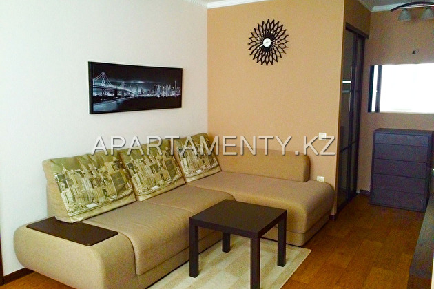 2-room apartment for daily rent in Karaganda