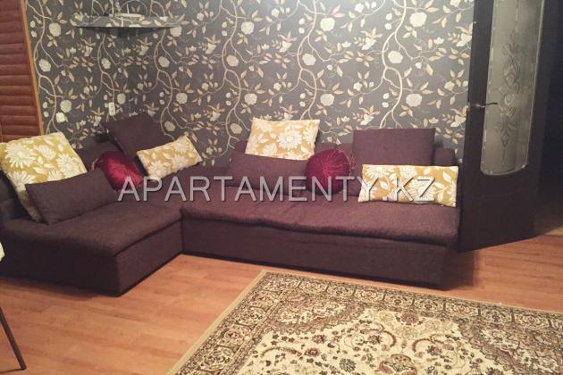 2-room apartment for daily rent in Karaganda