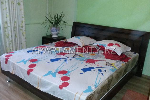 2-room apartment for daily rent in Karaganda