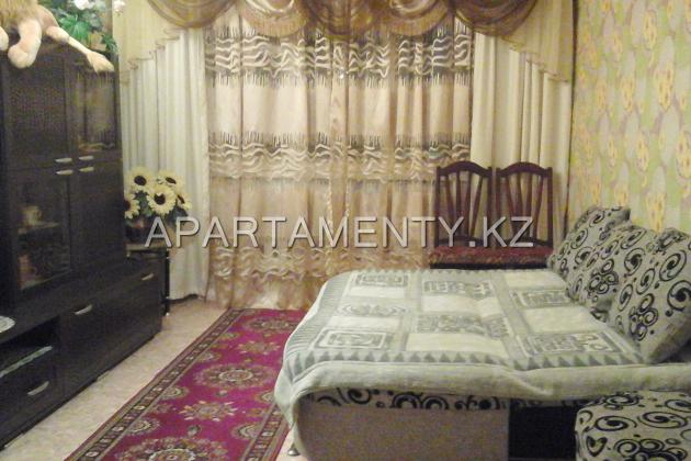 2-room apartment for daily rent, Karaganda