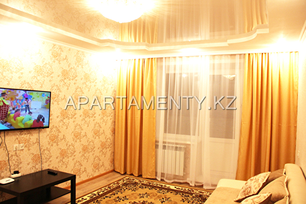 2-room apartment for daily rent in Pavlodar