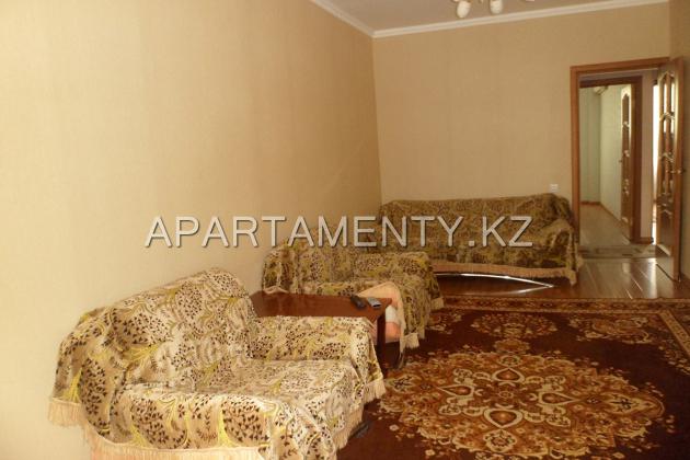 3-room apartment for daily rent in Aktau