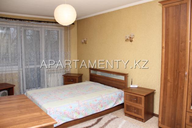 2-room apartment for daily rent in Karaganda