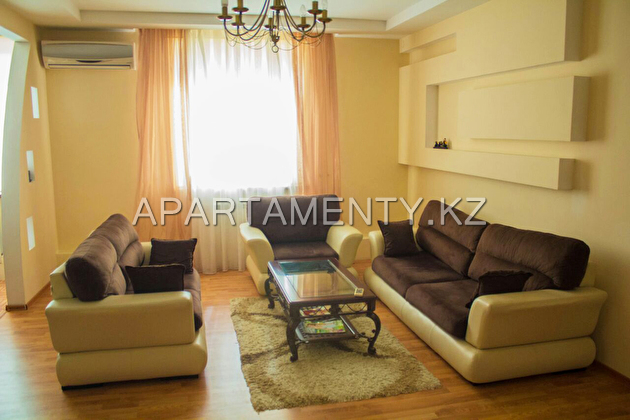 Two-bedroom apartment in the center of Uralsk