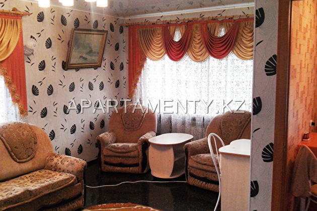 1-room apartment for daily rent, center