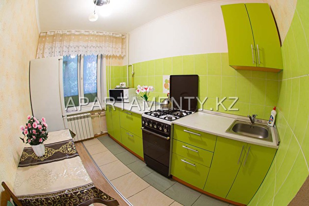 Short term rent one-bedroom apartment in Kostanay