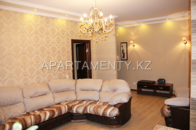 2-room apartment for daily rent in Karaganda