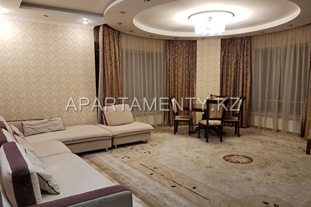 3-roomed apartment by the day, pr.Dostyk 97 B