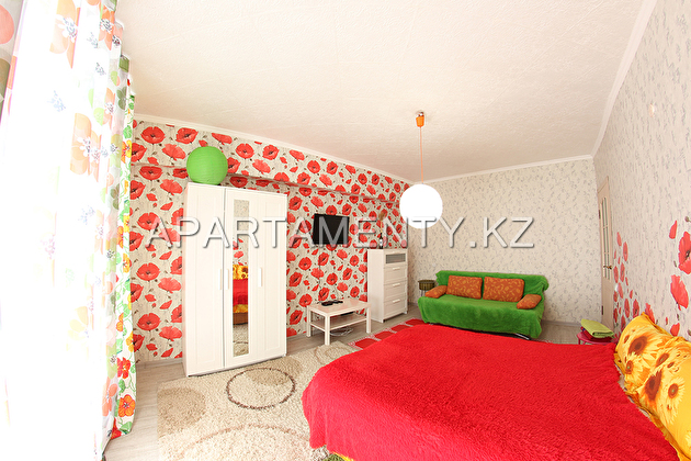 Rent one-room apartment daily Nauryzbai