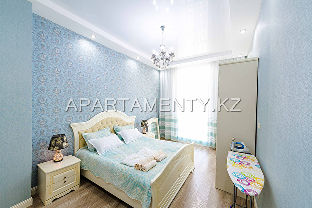 3-room apartment for daily rent in Astana