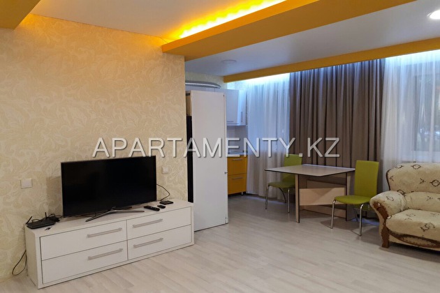 Two-roomed apartment in the center of the city