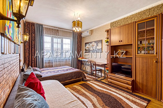 1-roomed daily apartment, st. Pushkina 28