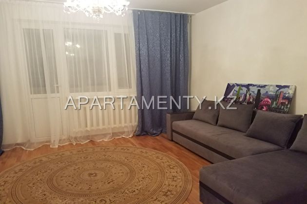 3-roomed apartment by the day, Dostyk Plaza