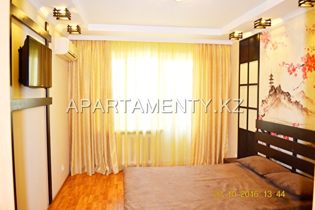 2 bedroom apart. for a daily rent in Utepov St. 16