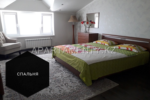 2-room apartment for daily rent in Aktau