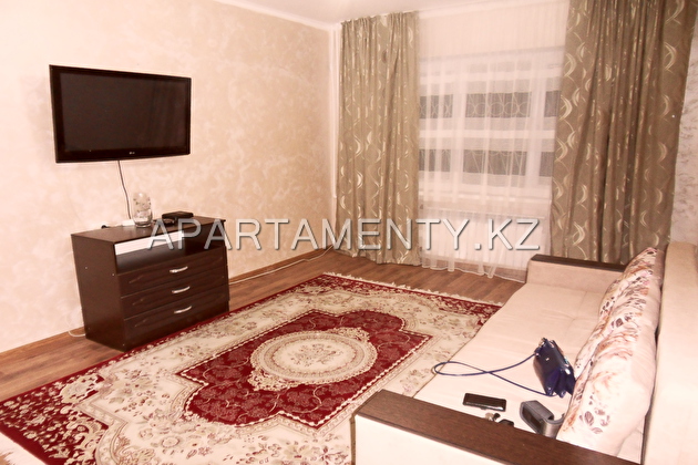 2-roomed apartment for daily rent, Almaty