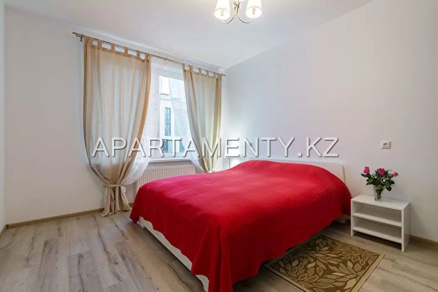 2-room apartment by the day, Almaty
