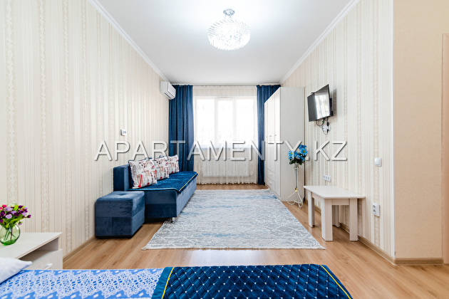 1-room apartment for daily rent in Almaty