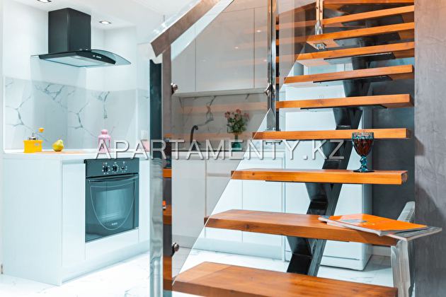 2-level penthouse for rent, Almaty