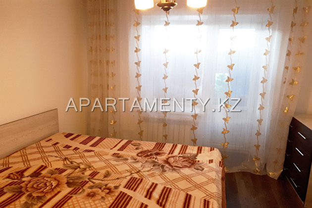 2-room apartment for daily rent in Kokshetau