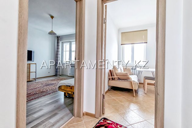 1-room apartment for daily rent, ul. Mangilik El 5